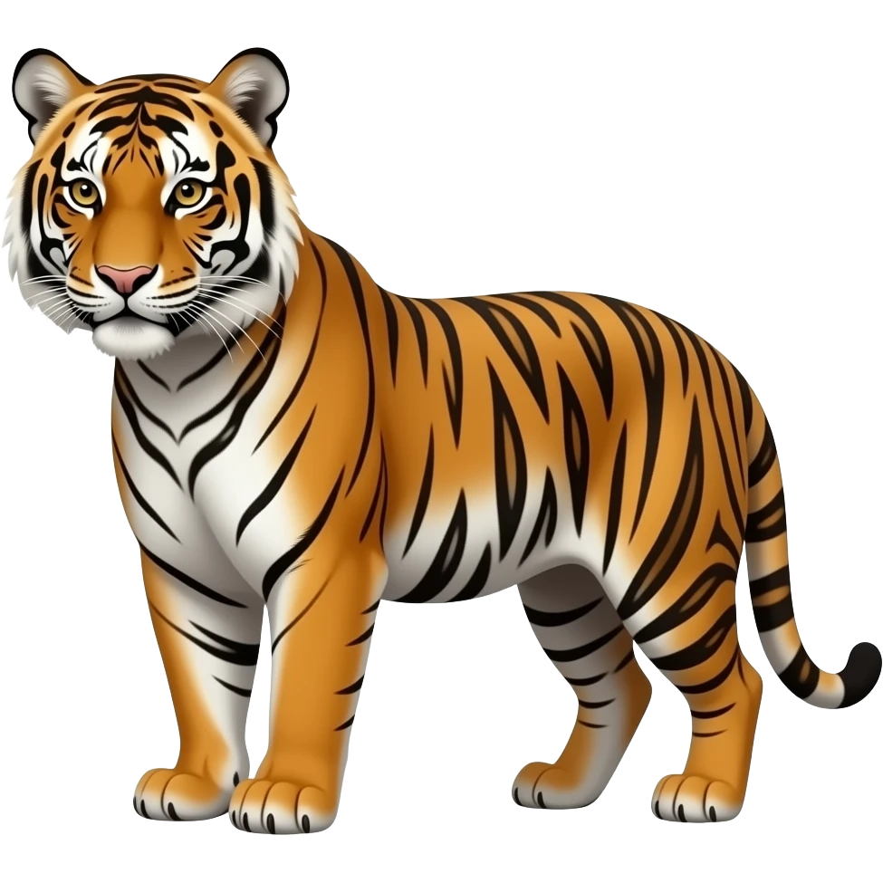 Bengal tiger emoji