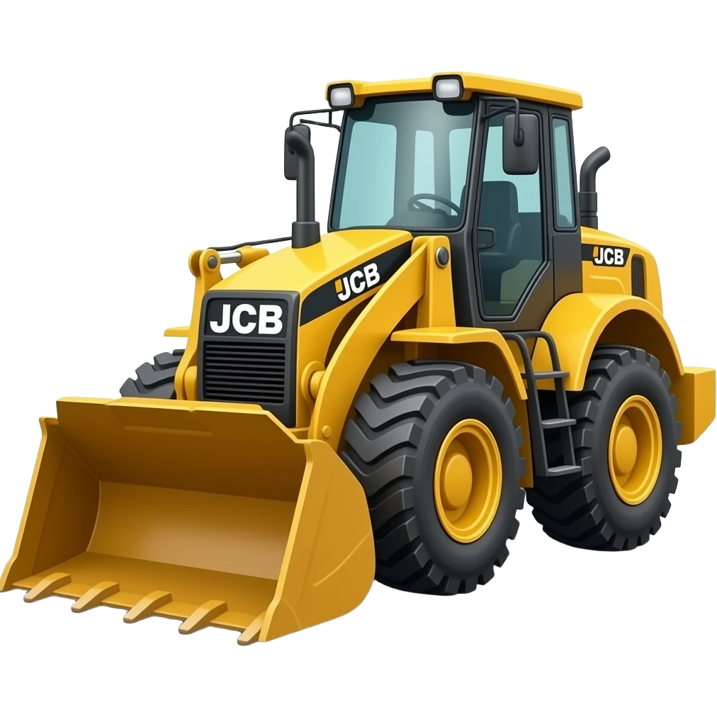 generate a emoji of yellow jcb bulldozer emoji
