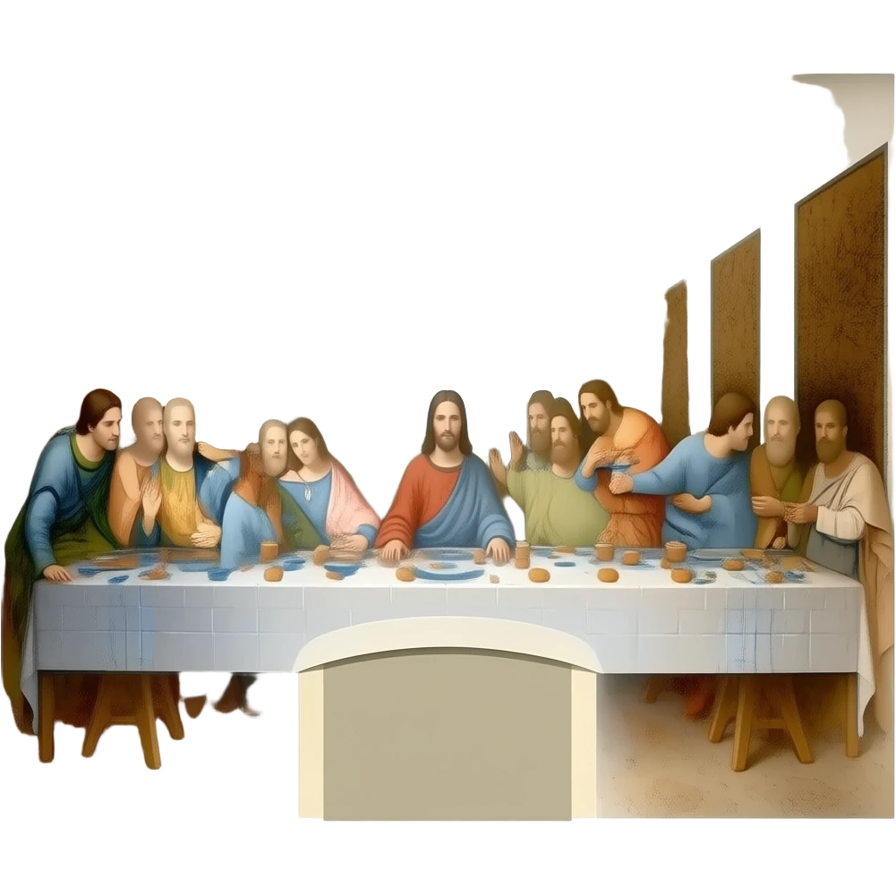 The last supper emoji