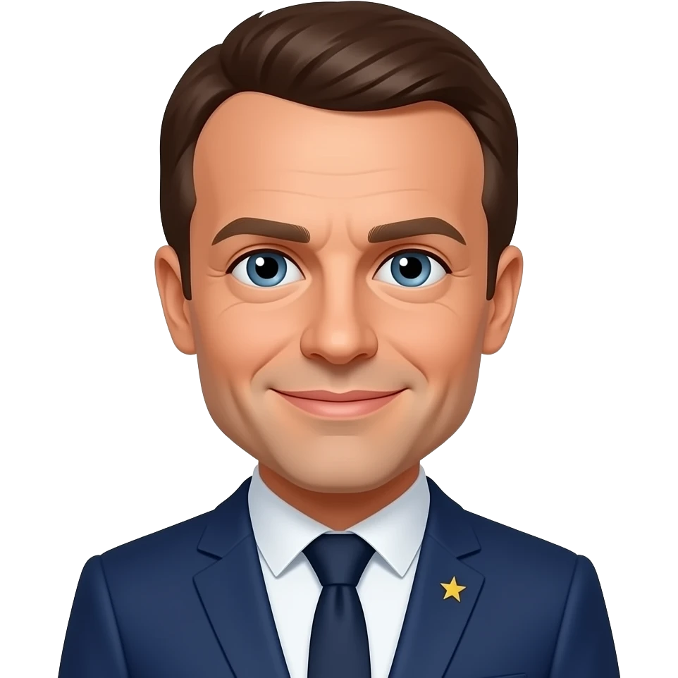 Emmanuel Macron emoji