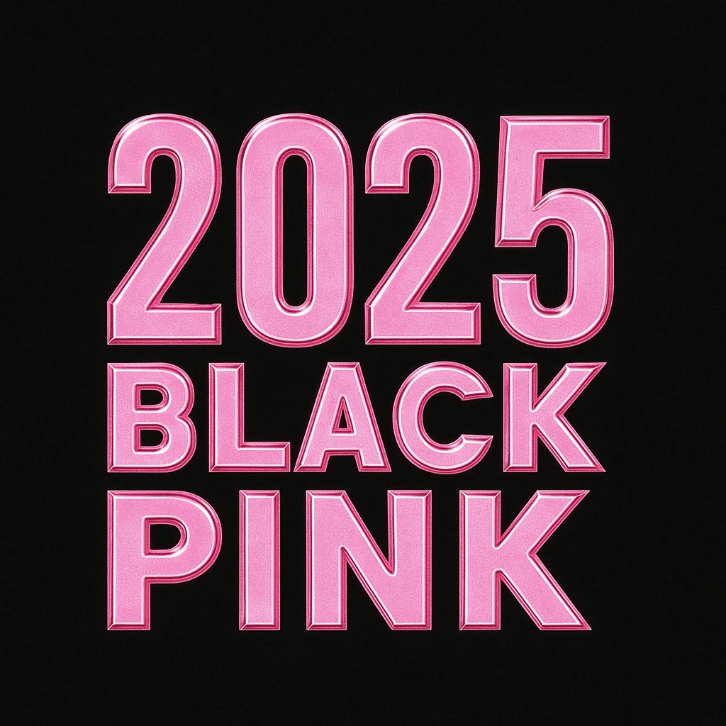 2025 year blackpink text emoji