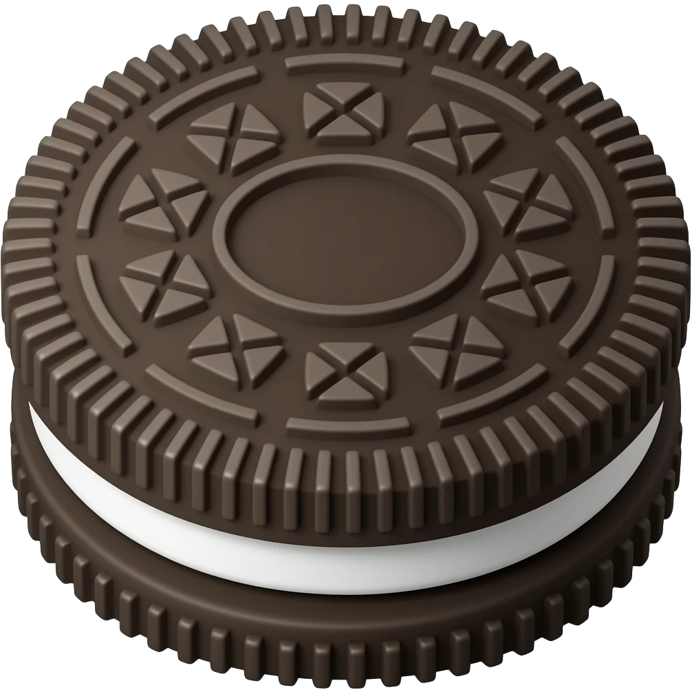 oreo ice cream emoji