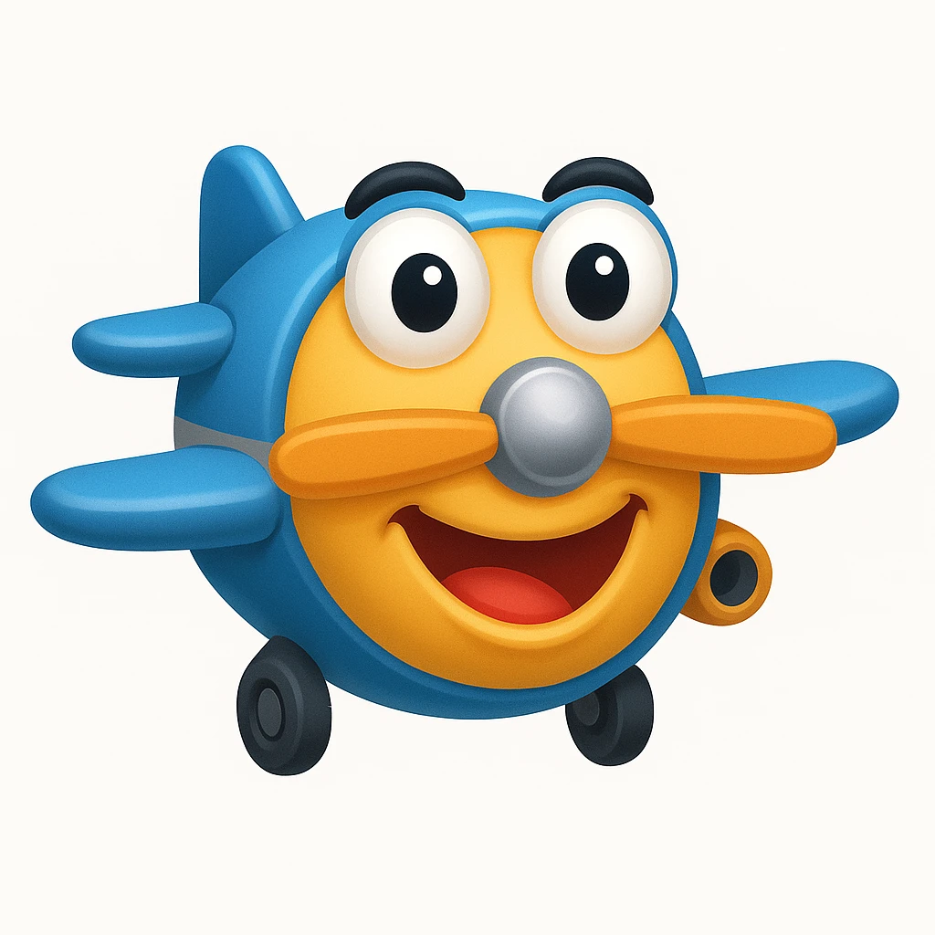 Avions manege du parc saint paul en emoji  emoji