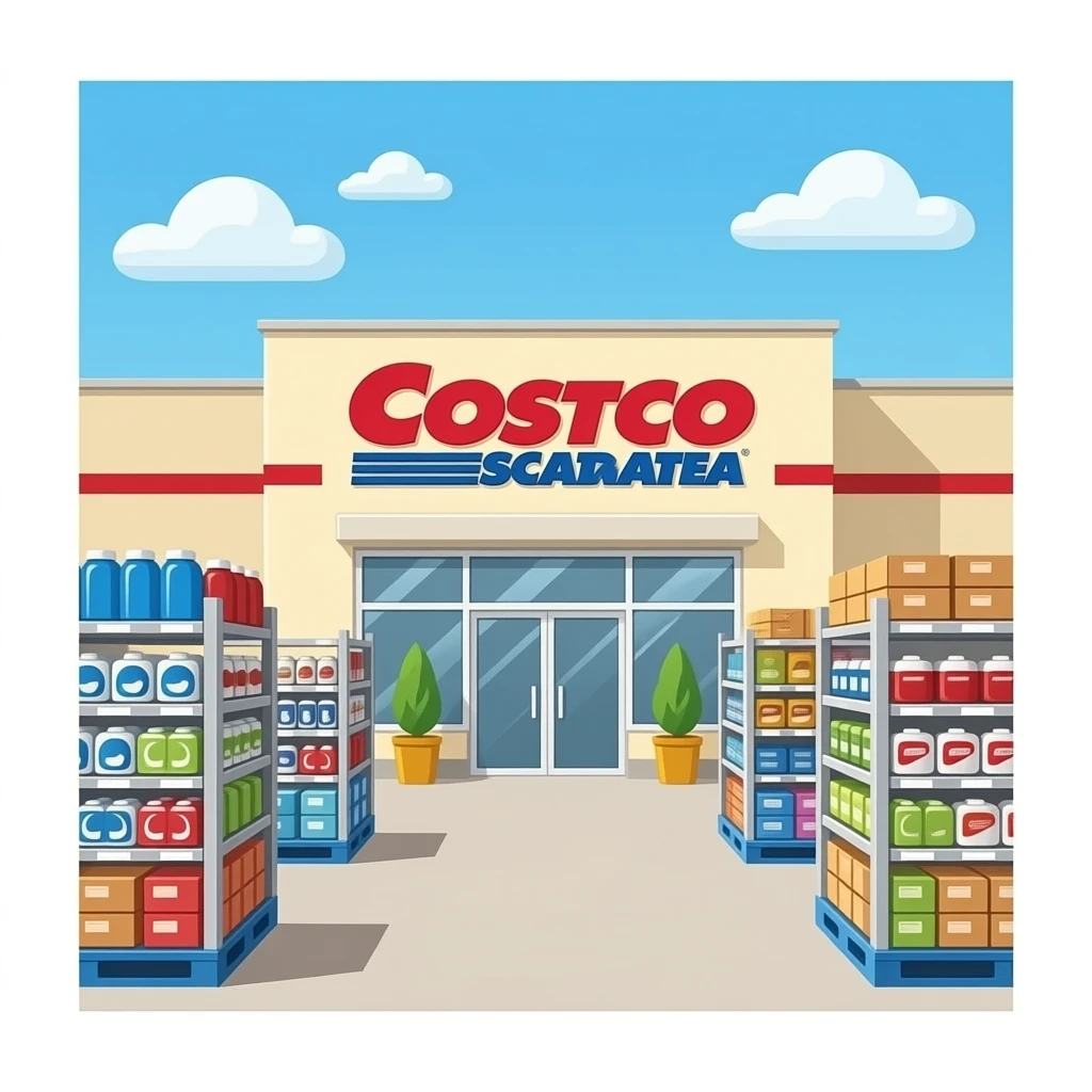 grocery shopping in costco emoji