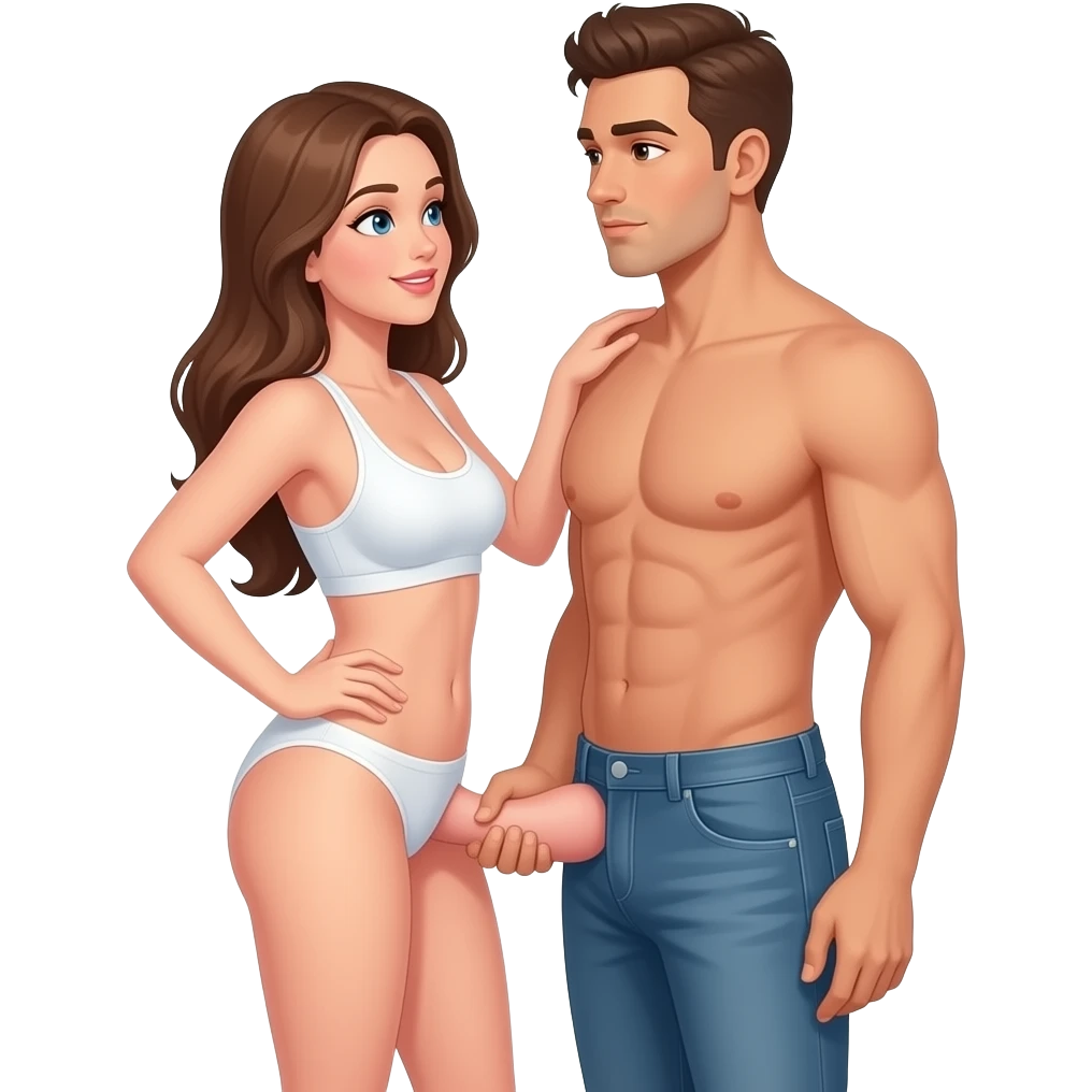 WOMAN AND MEN SEX ANAL emoji