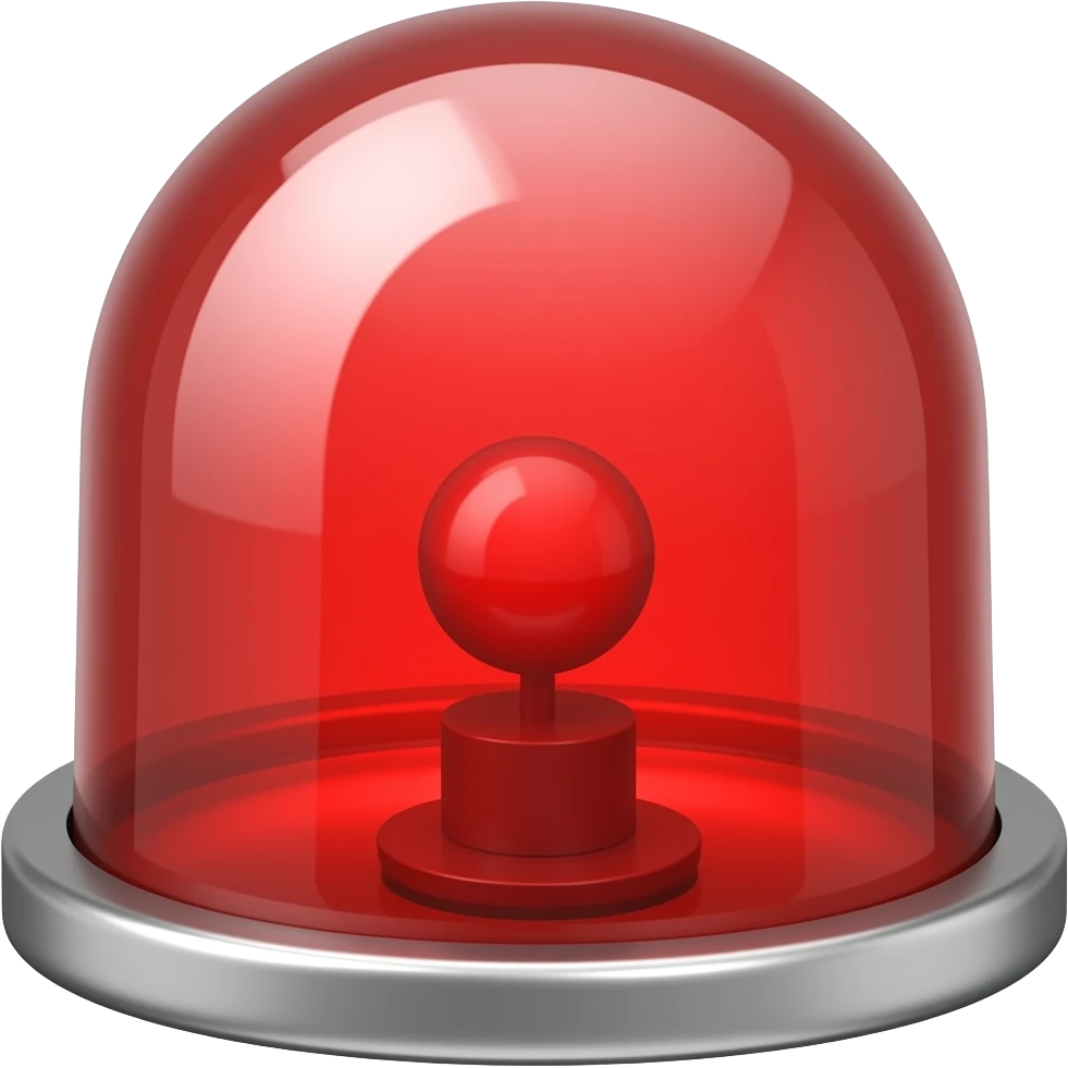 red police alarm siren emoji