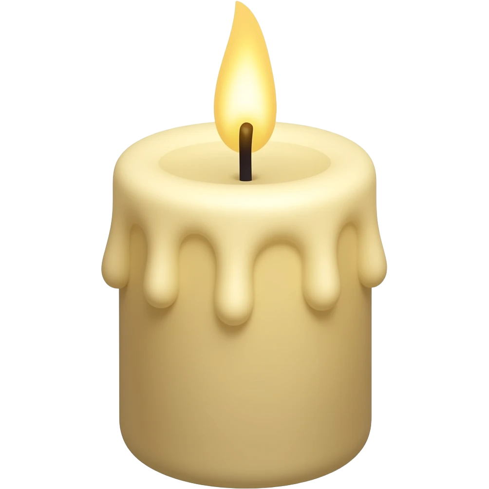 long candle emoji