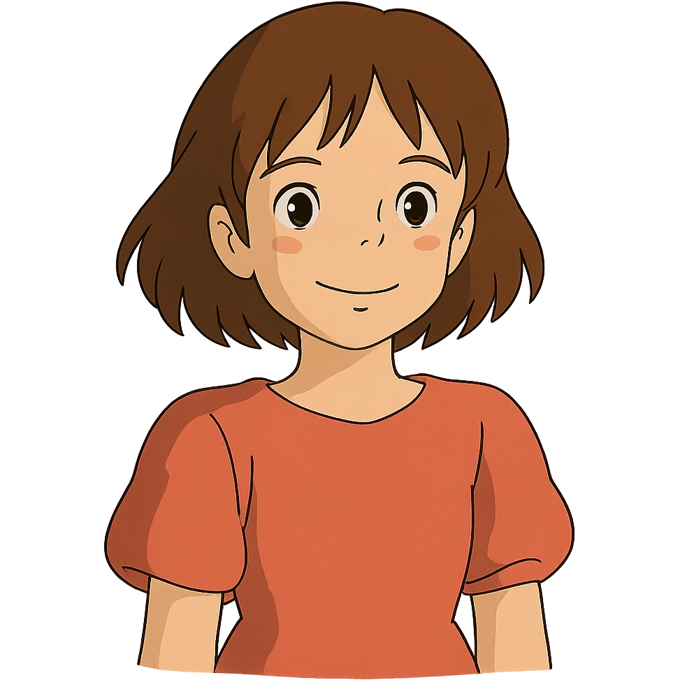 girl character emoji