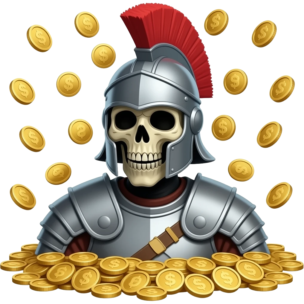 When you die get gold emoji