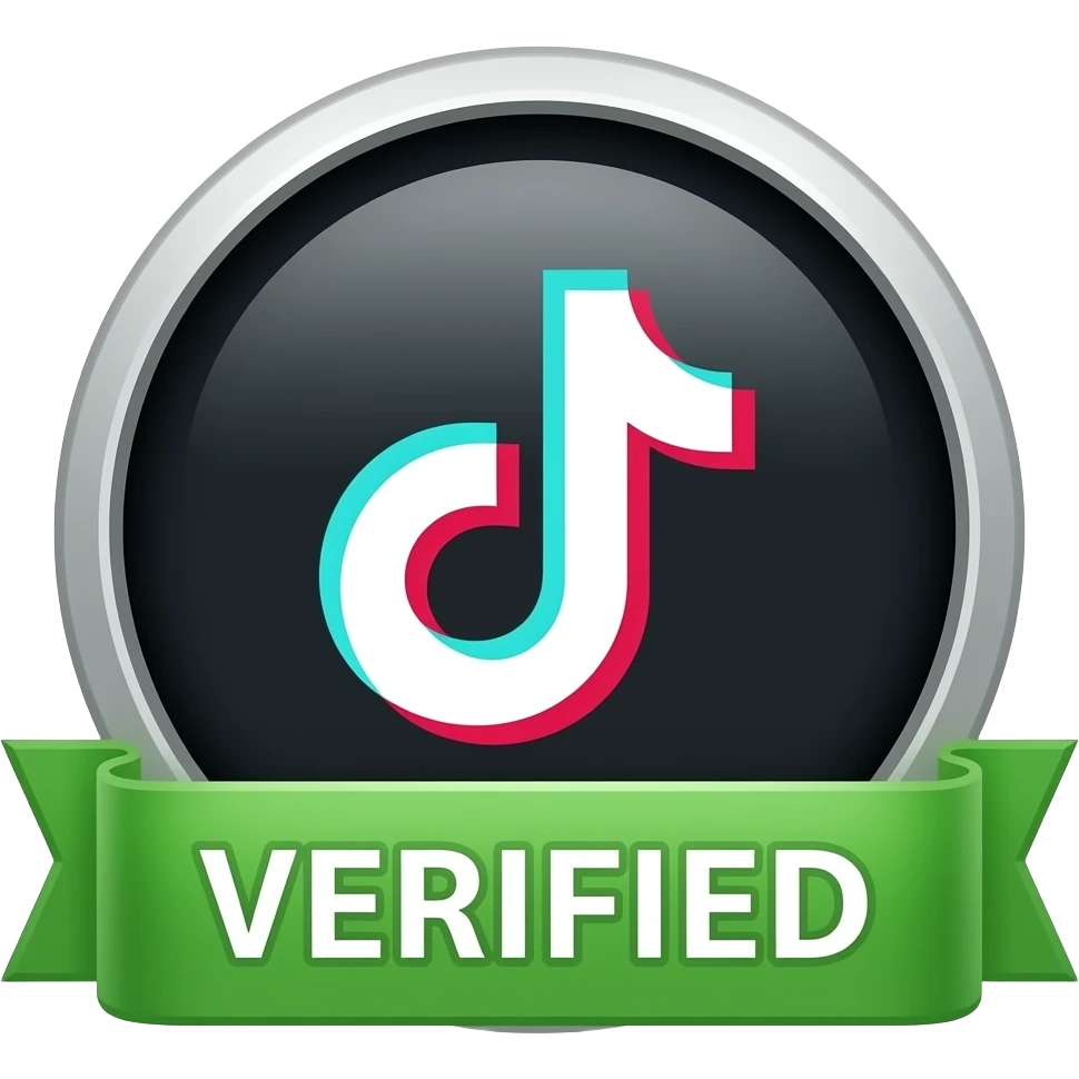 TikTok verryfied emoji
