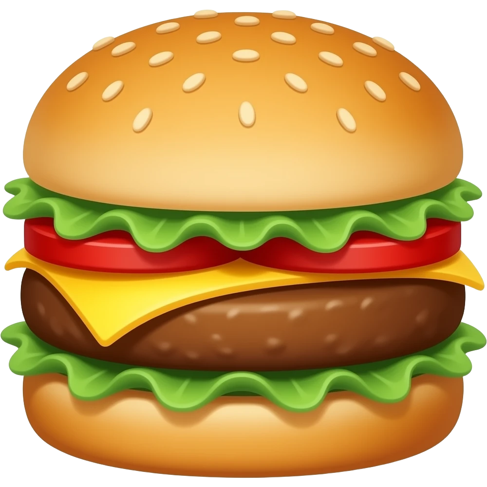 Hamburger emoji