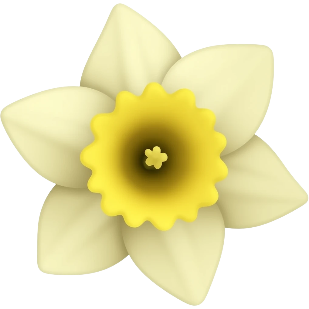 Daffodil emoji