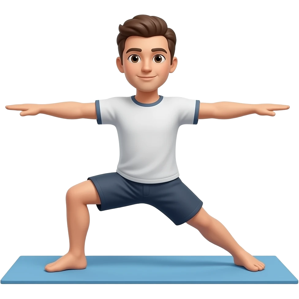 Yoga asana emoji