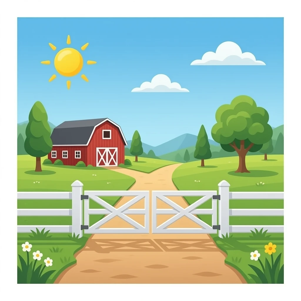 barn gate emoji