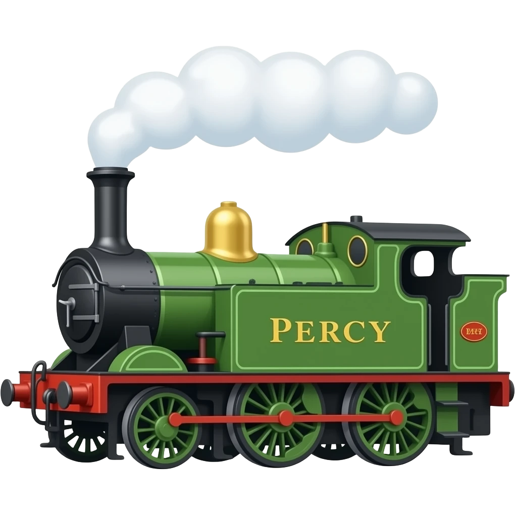 the tank engine name is percy emoji