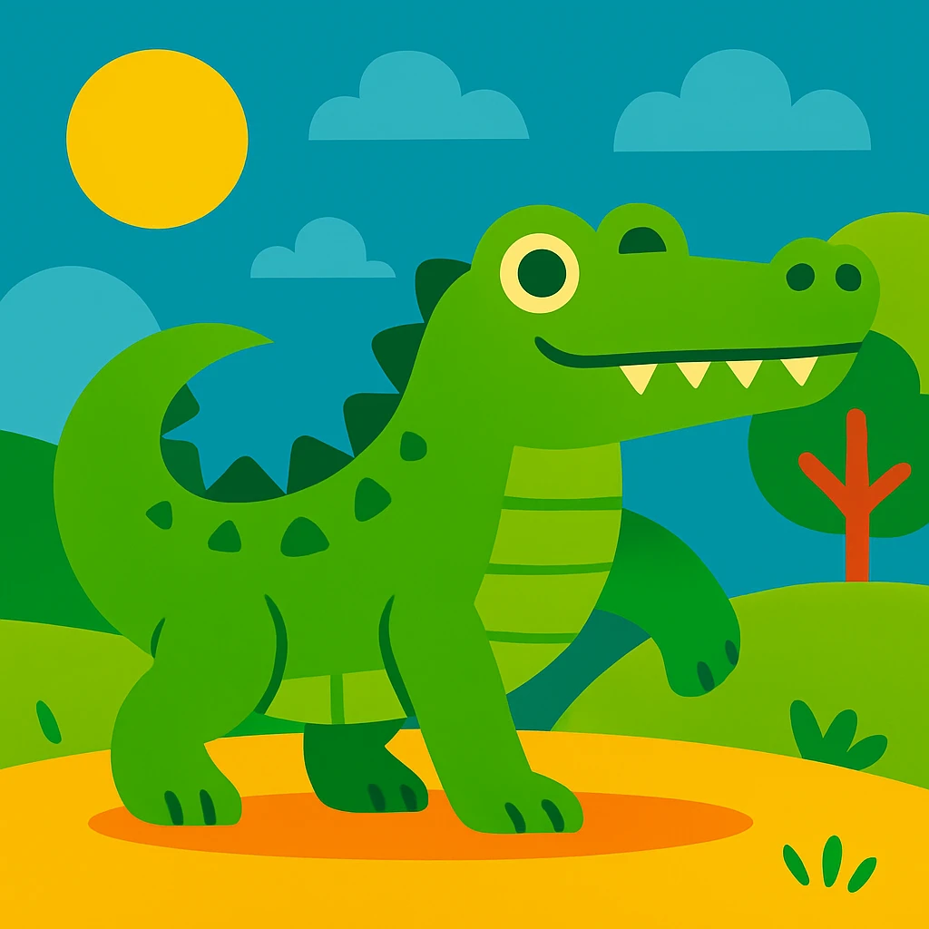 Crocodile emoji
