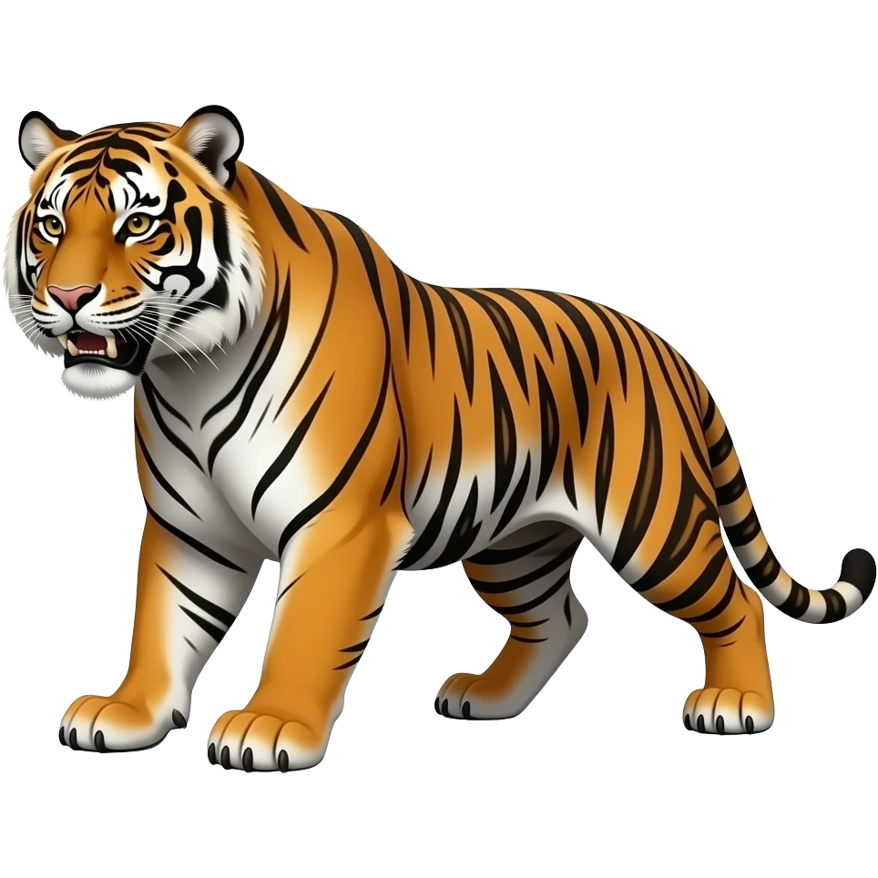 Tiger attitude emoji