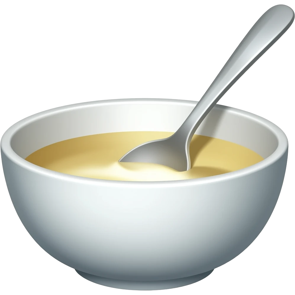 Bowl with Spoon emoji