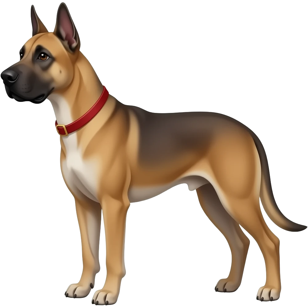 Merle Great Dane emoji