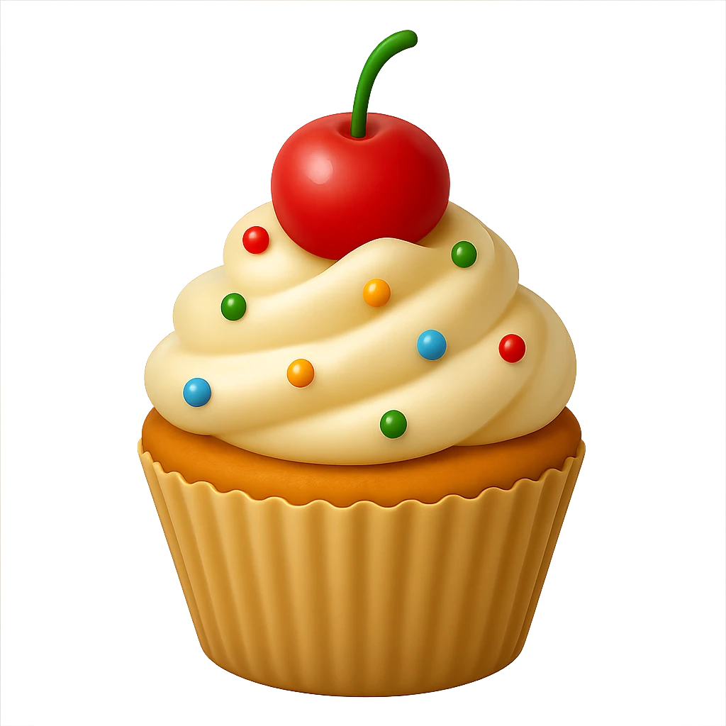 A sweet food emoji, emoji style emoji
