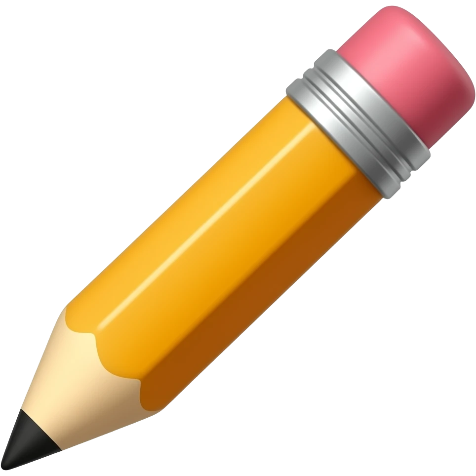 pencil emoji