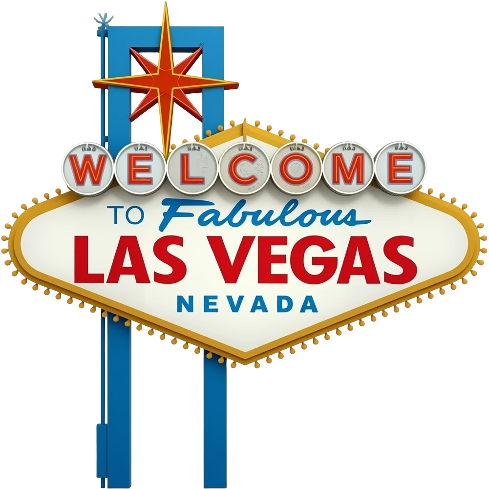 las vegas sign emoji