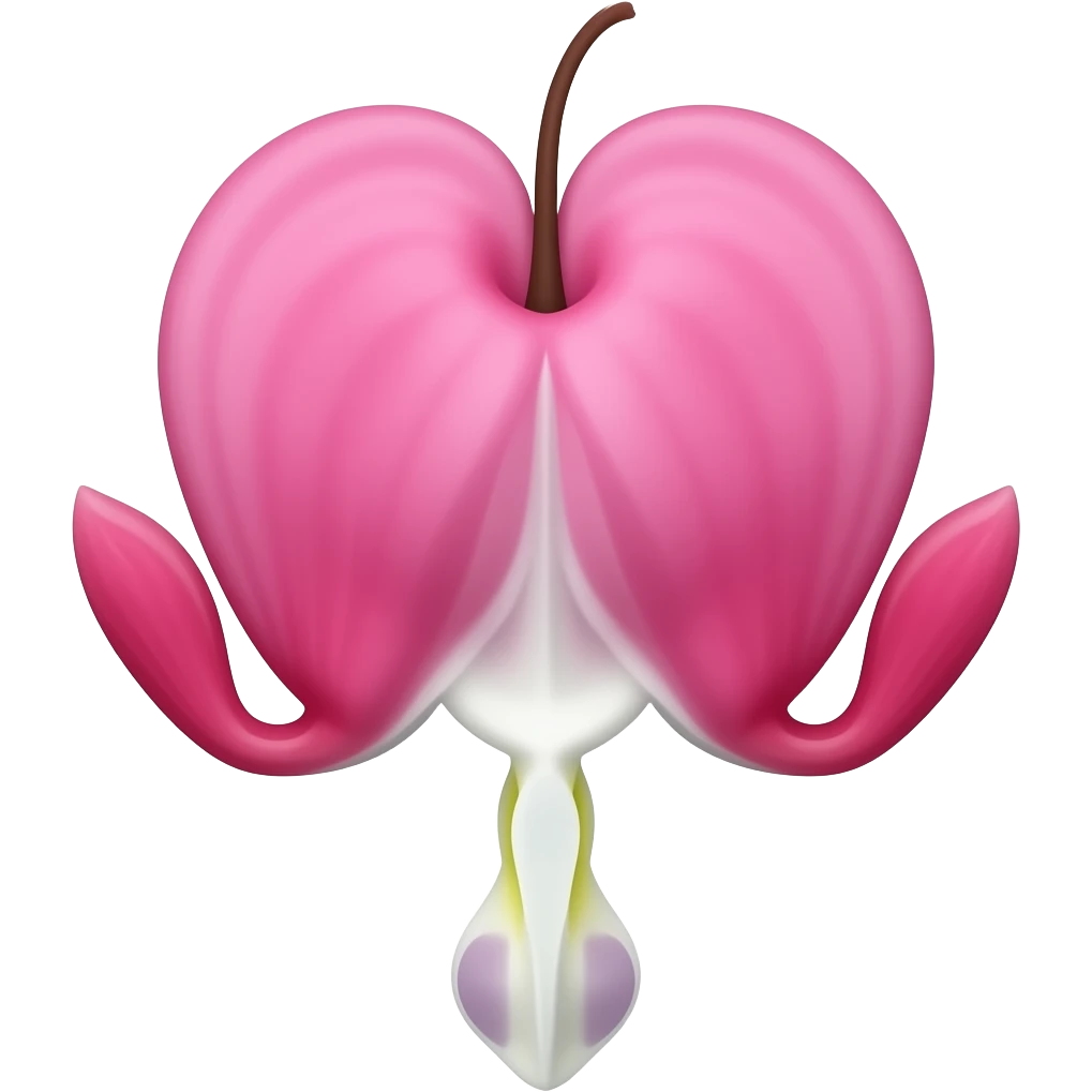 bleeding heart flower emoji