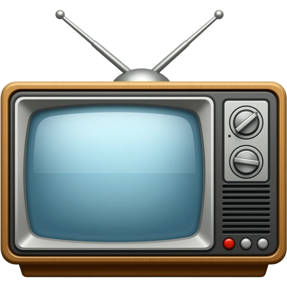 En eski televizyon emoji