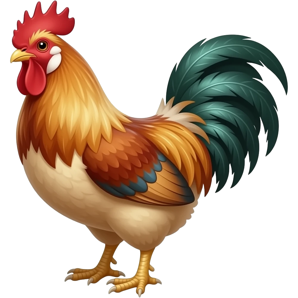 Cock emoji