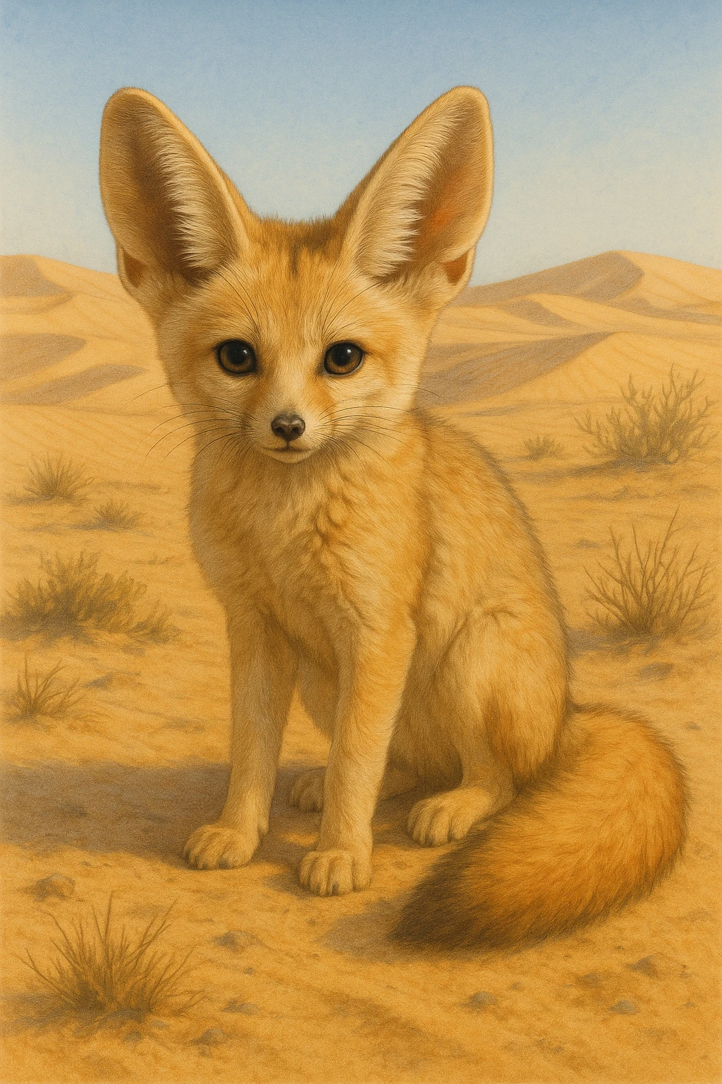 Fennec fox emoji