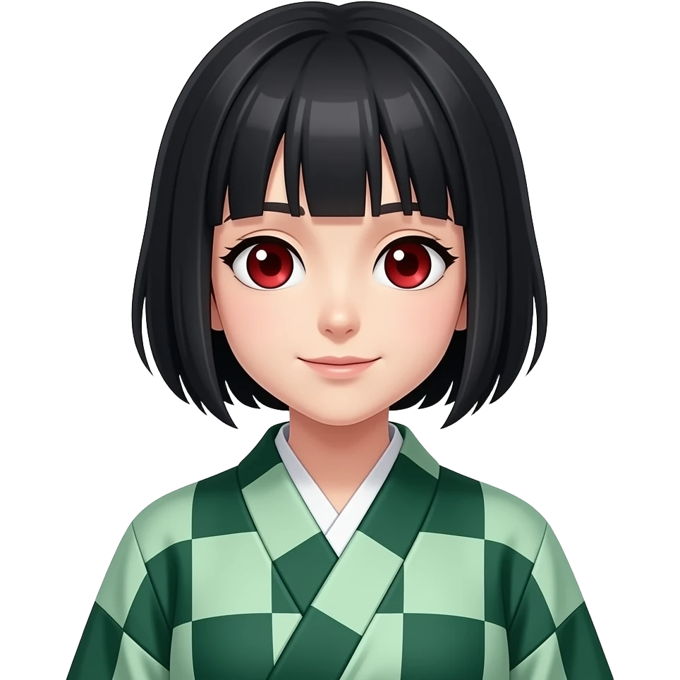 demon slayerdeki nezuko karakteri emoji