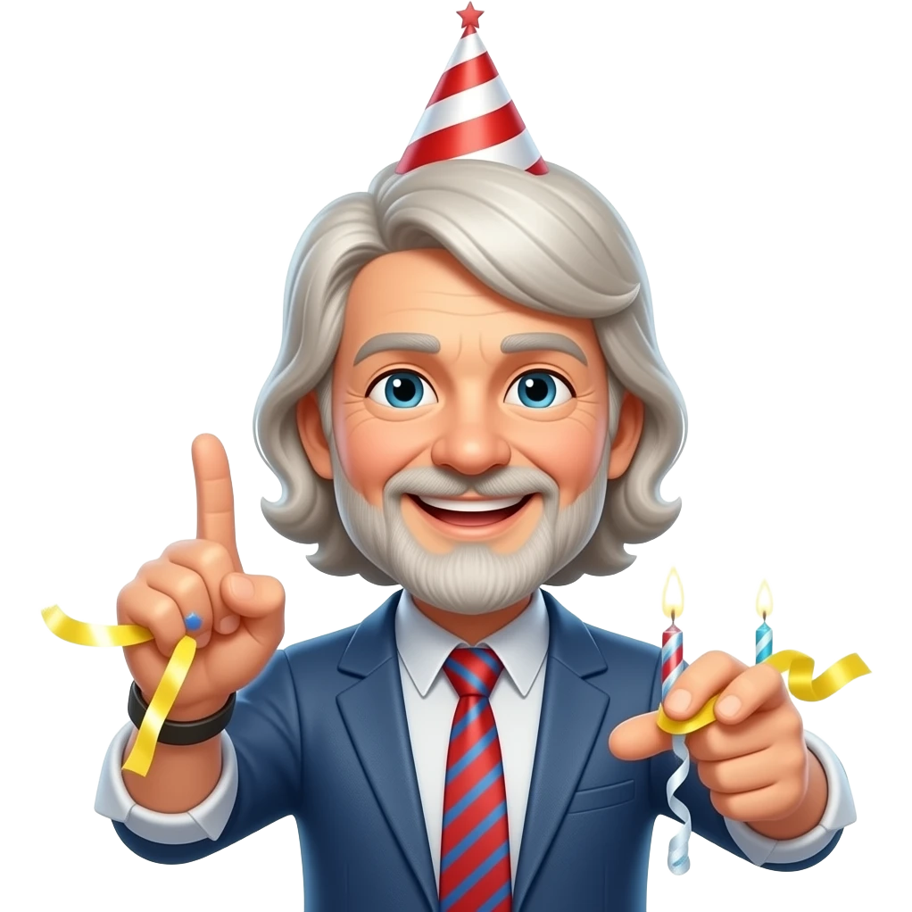happy 75th birthday emoji