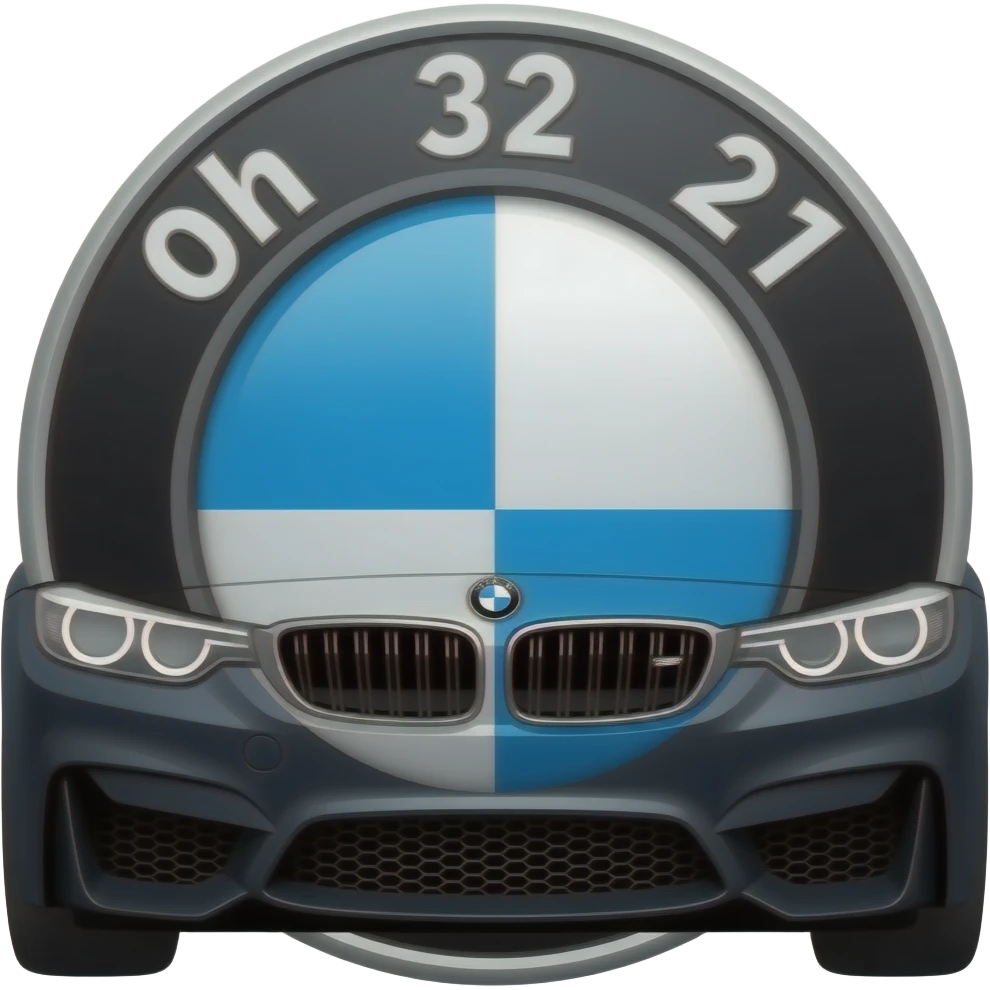 black BMW emoji