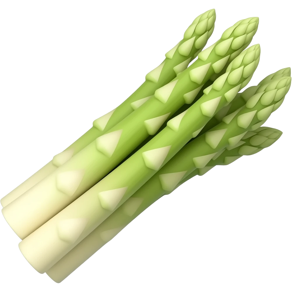 asparagus weiß emoji