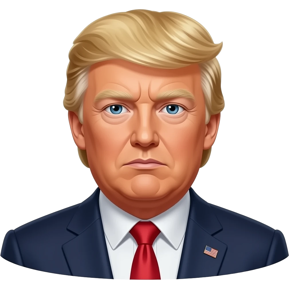 Donald trump toes emoji