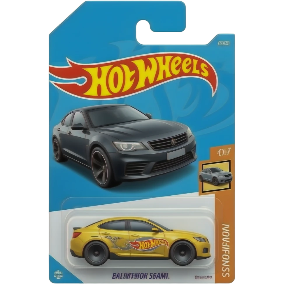 Hotwheels packaga emoji