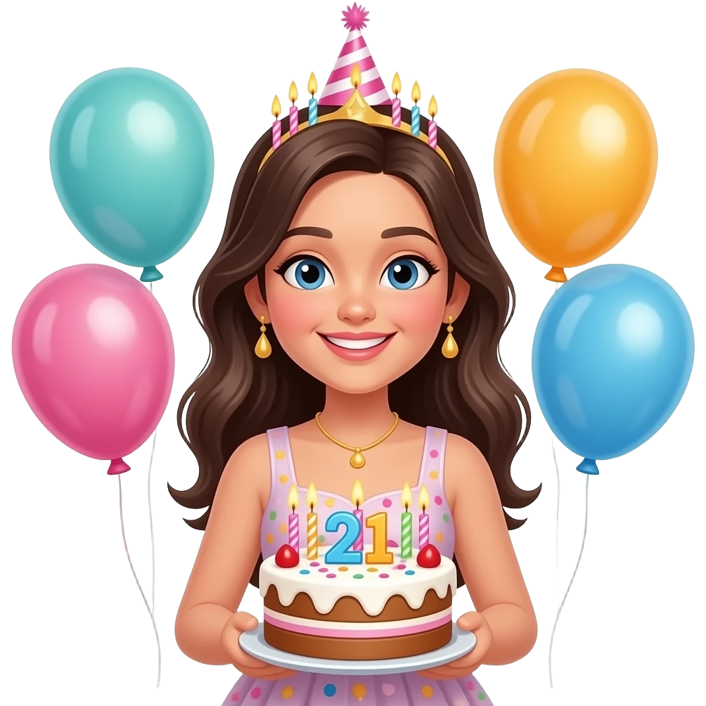 ANNA'S 21ST BIRTHDAY emoji