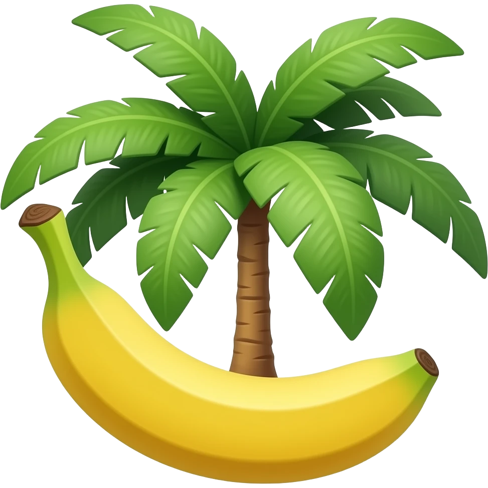 Banana tree emoji