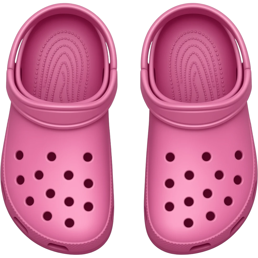 pink crocs emoji