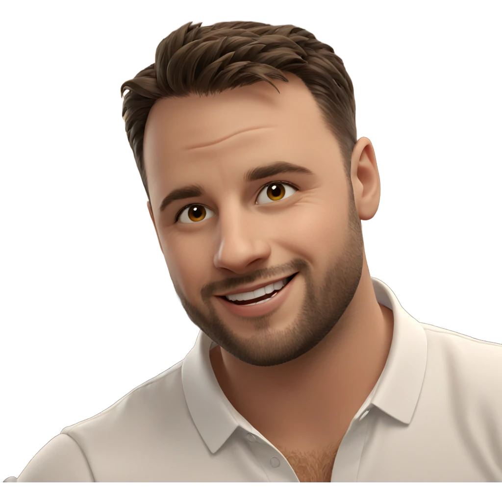 smiling boy in white shirt emoji