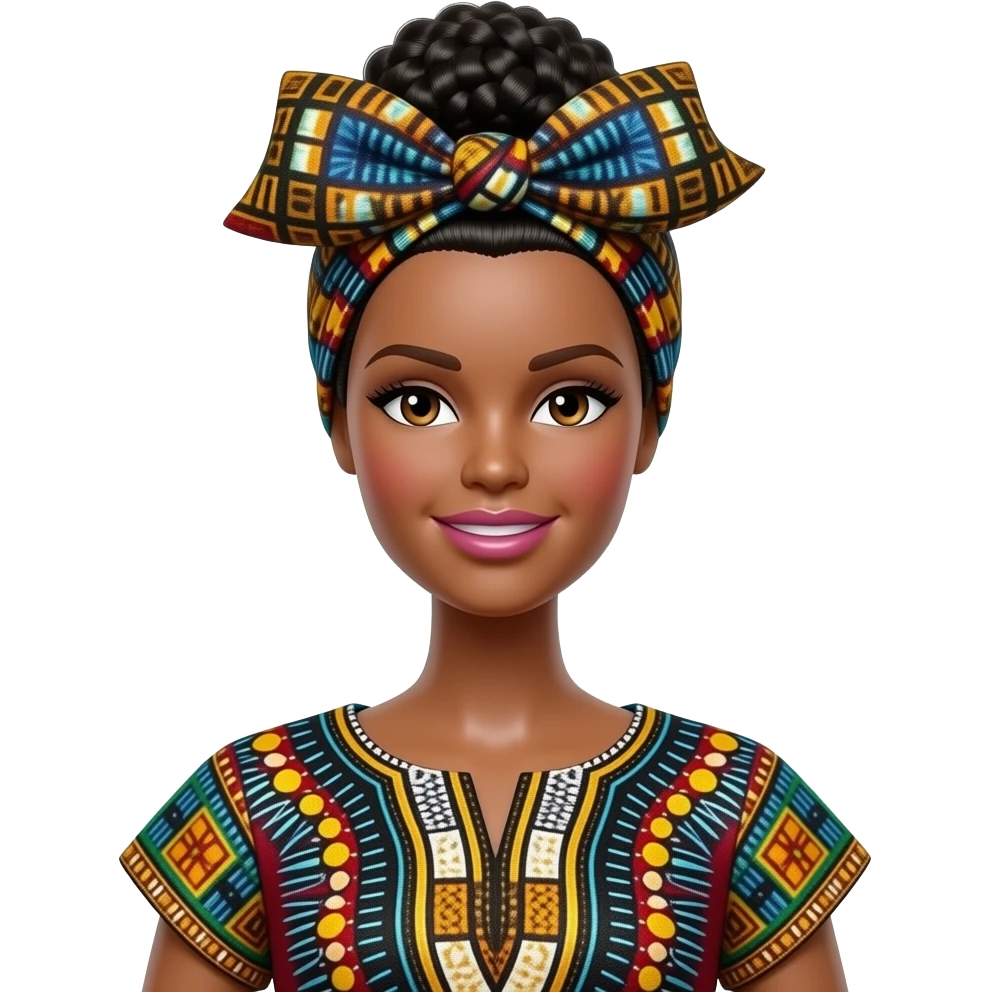 nigerian barbie emoji