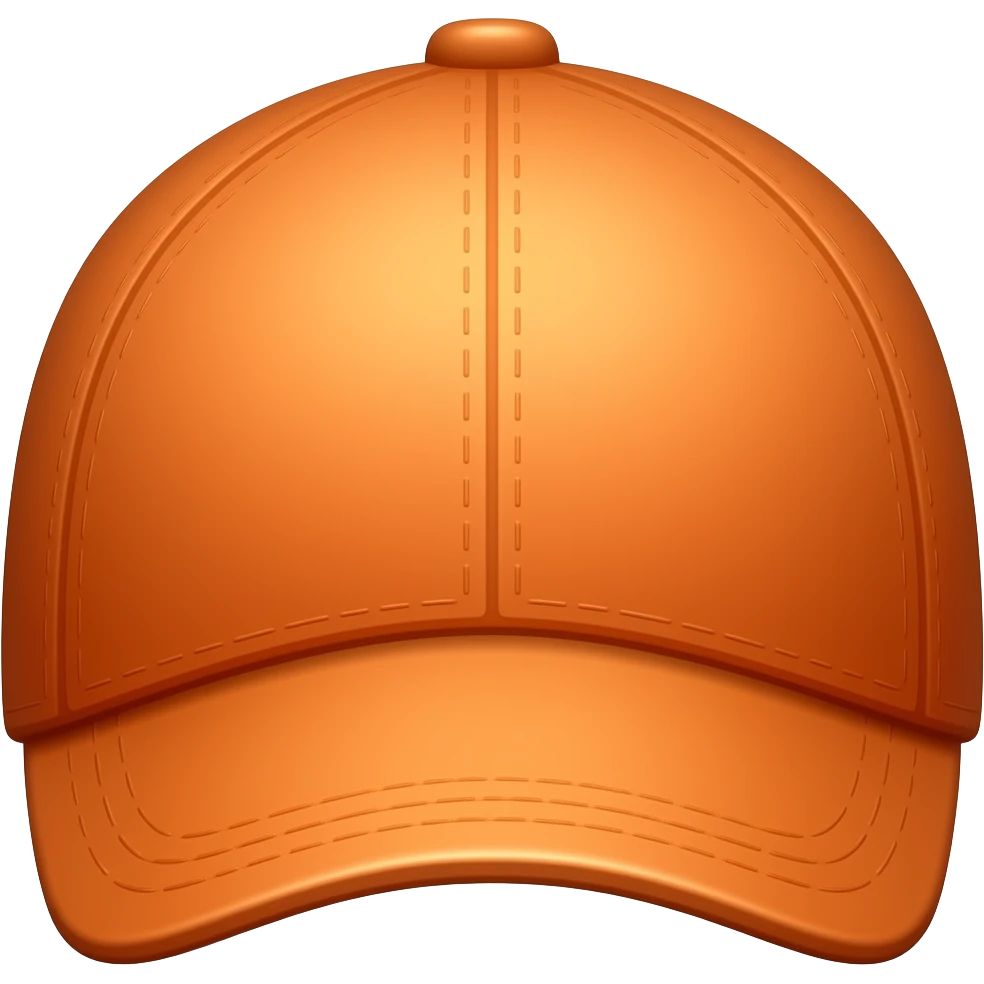 Orange cap emoji