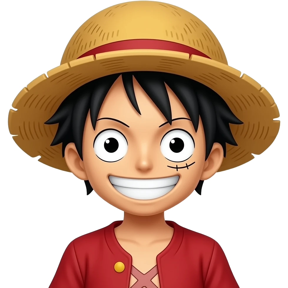 Luffy emoji