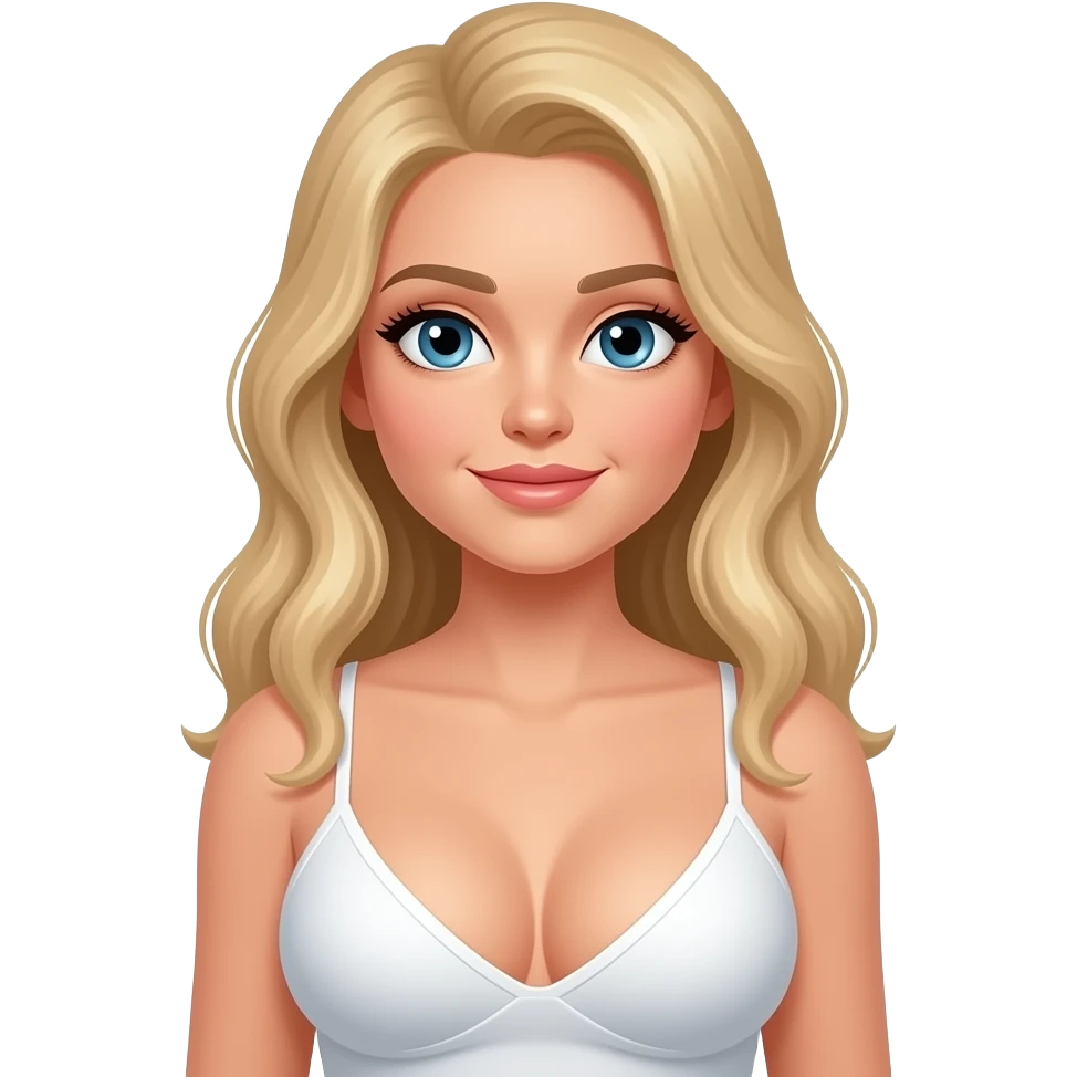 Big breasted blonde boobs emoji