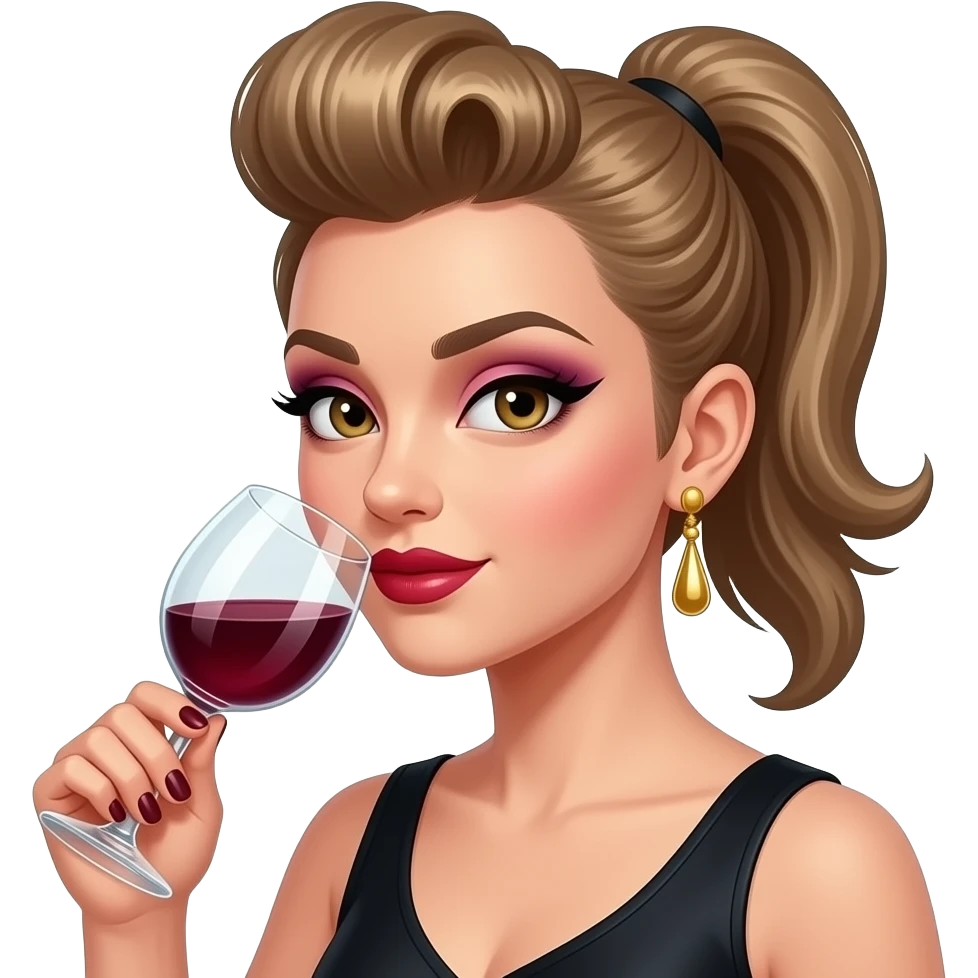 women altered their appearance and used the consumption of alcohol to present an alternate and desirable self emoji