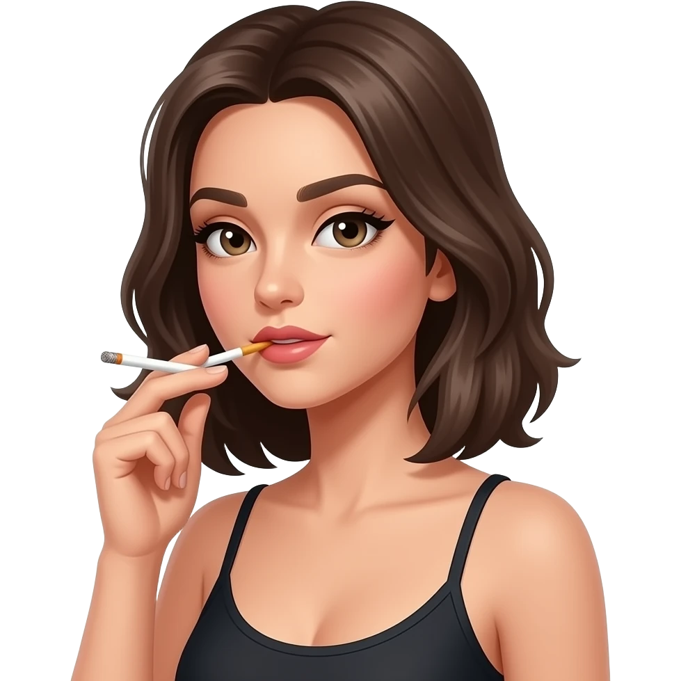 Sexy girl Vape emoji