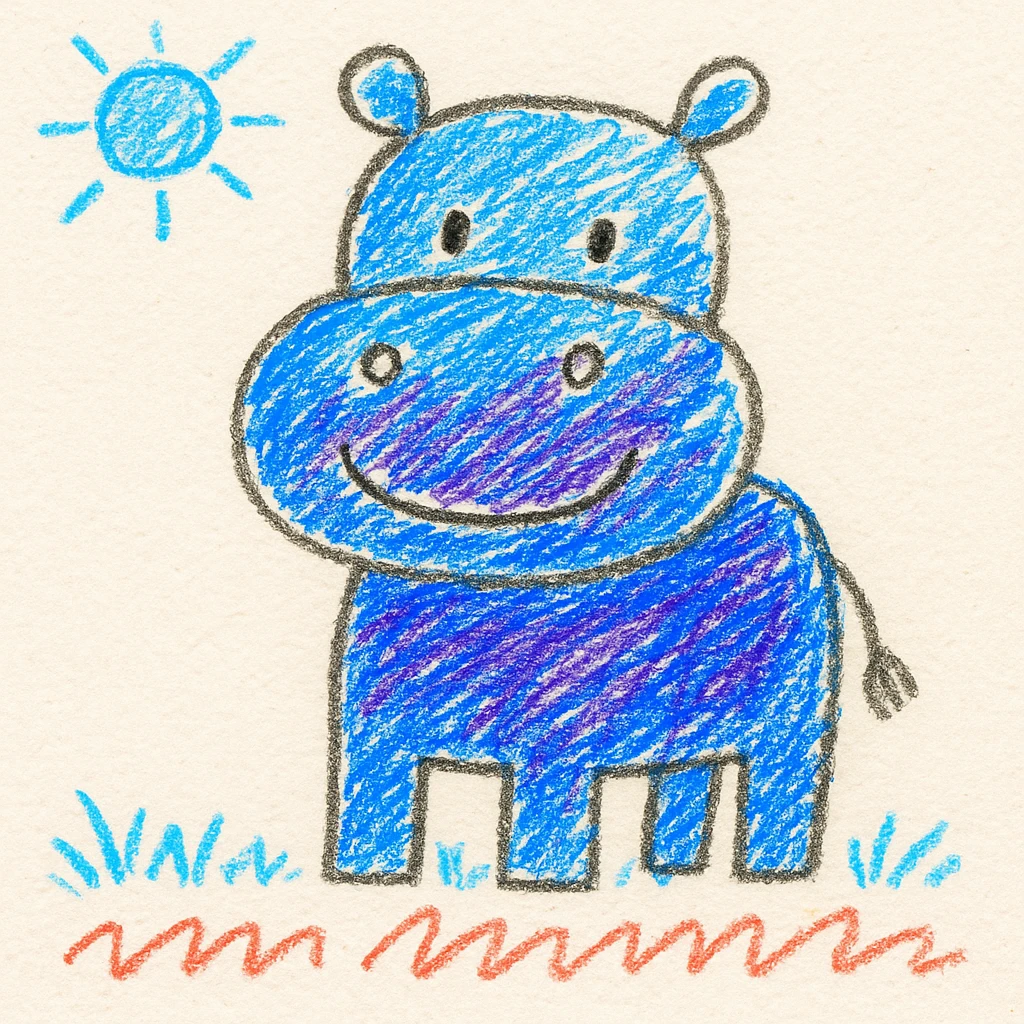 Hippopotamus emoji
