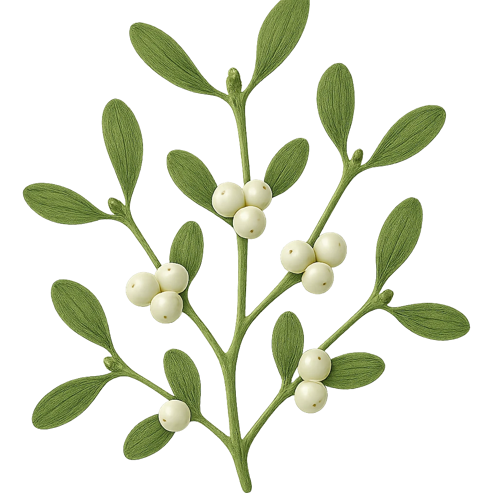 mistletoe remove background emoji