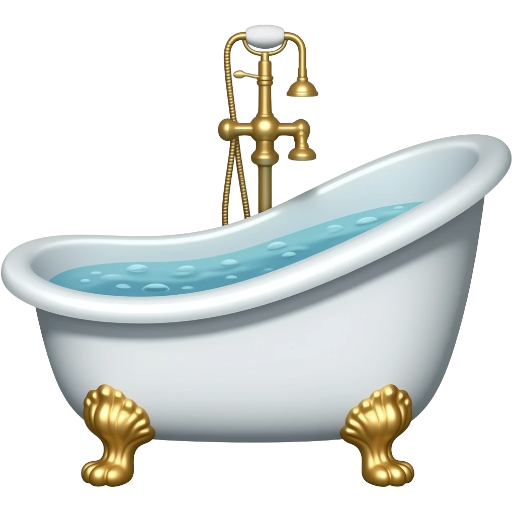 bathtub emoji
