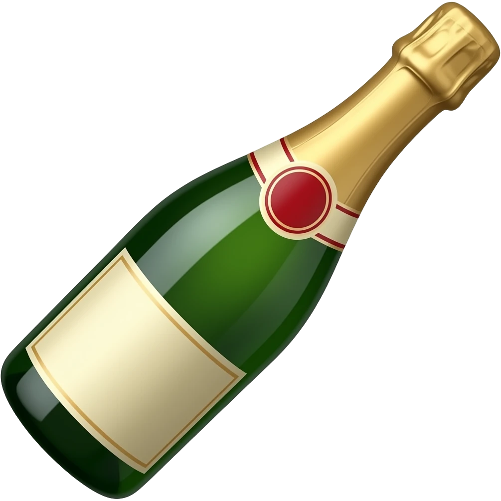 champagne emoji